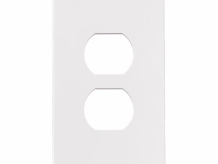 Eaton Cooper Wiring Screwless Wallplate, White For Discount