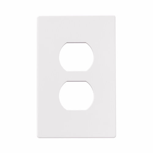 Eaton Cooper Wiring Screwless Wallplate, White For Discount