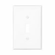 Eaton Cooper Wiring Toggle Wallplate, White Online Hot Sale