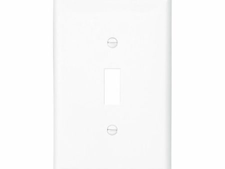 Eaton Cooper Wiring Toggle Wallplate, White Online Hot Sale