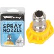 Forney Quick Connect 5.5mm 15 Deg. Yellow Pressure Washer Spray Tip Discount