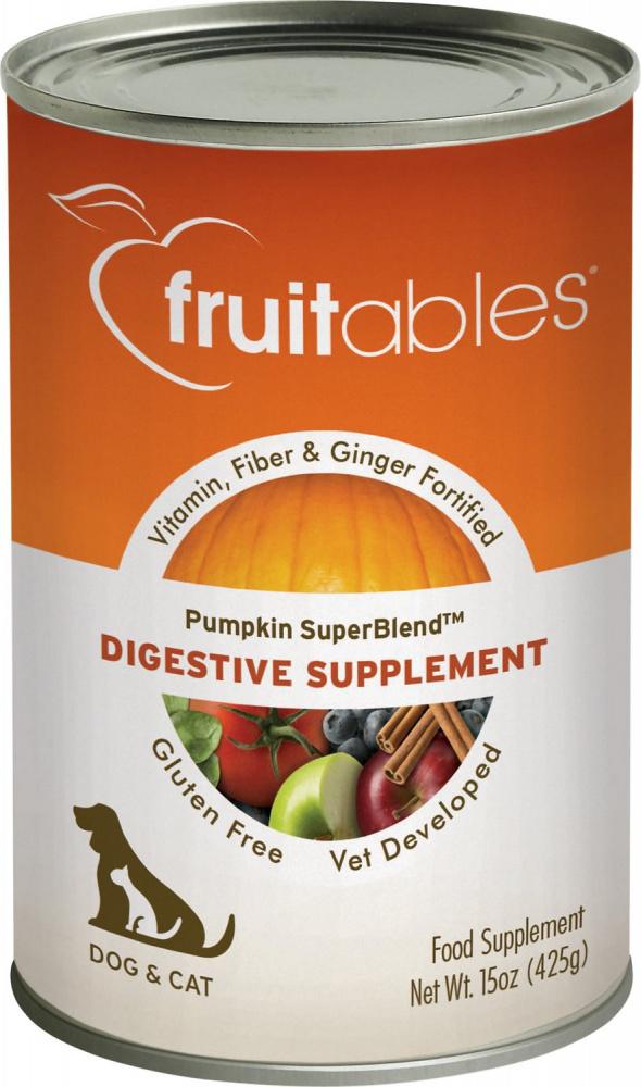 Fruitables Pumpkin SuperBlend Digestive Canned Supplement for Dogs & Cats Online Hot Sale