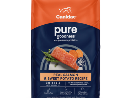 Canidae PURE Grain Free, Limited Ingredient Dry Dog Food, Salmon and Sweet Potato Online Hot Sale