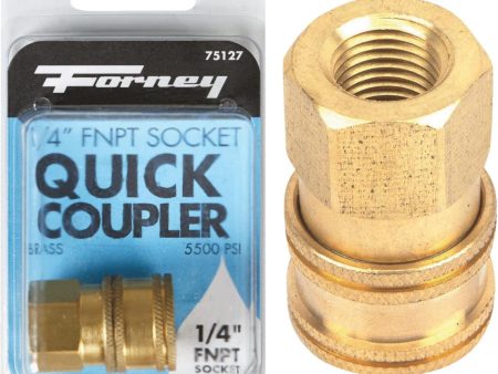 Forney 1 4 In. Female Quick Coupler Pressure Washer Socket Cheap