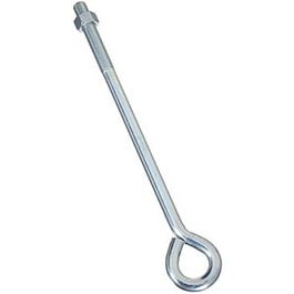 Eye Bolt With Hex Nut, Zinc, 5 8 x 14-In. Online