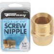 Forney 1 4 In. Female Pressure Washer Screw Nipple Discount