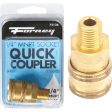 Forney 1 4 In. Male Quick Coupler Pressure Washer Socket Hot on Sale