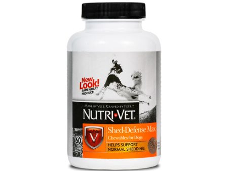 Nutri-Vet Shed-Defense Max Chewable Tablets Cheap