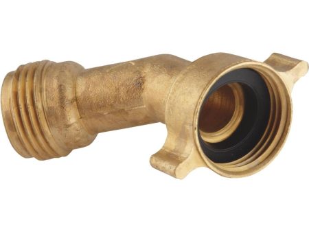 Camco Brass 45 deg RV Water Hose Elbow Online now