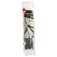 Cable Ties, Self-Cutting, Black, 8-In., 50-Pk. Fashion