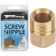 Forney 3 8 In. Female Pressure Washer Screw Nipple Online now