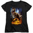 JURASSIC WORLD : NO MORE FENCES WOMENS SHORT SLEEVE Black LG Online