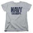 NAVY : GRANDPA S\S WOMENS TEE ATHLETIC HEATHER XL Cheap