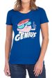 DEXTER S LABORATORY : GENIUS S\S WOMENS TEE BLACK MD Fashion