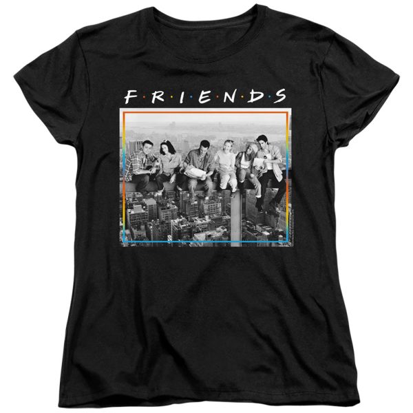 FRIENDS : LUNCH BREAK WOMENS SHORT SLEEVE Black SM For Cheap