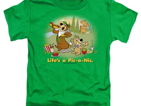 YOGI BEAR : LIFE S A PIC S\S TODDLER TEE Kelly Green LG (4T) Online now