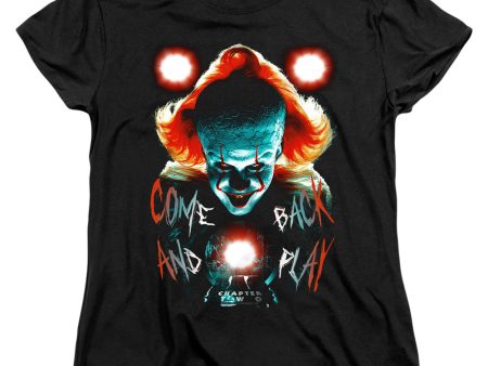 IT 2017 : DEAD LIGHTS WOMENS SHORT SLEEVE Black LG on Sale