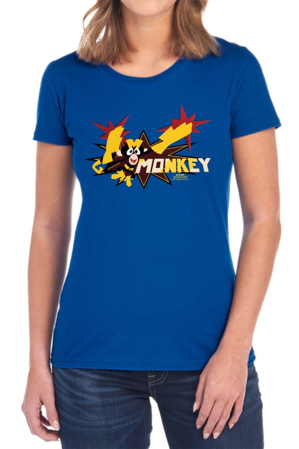 DEXTER S LABORATORY : MONKEY S\S WOMENS TEE Black 2X For Discount