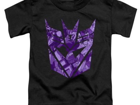 TRANSFORMERS : TONAL DECEPTICON S\S TODDLER TEE Black SM (2T) Discount