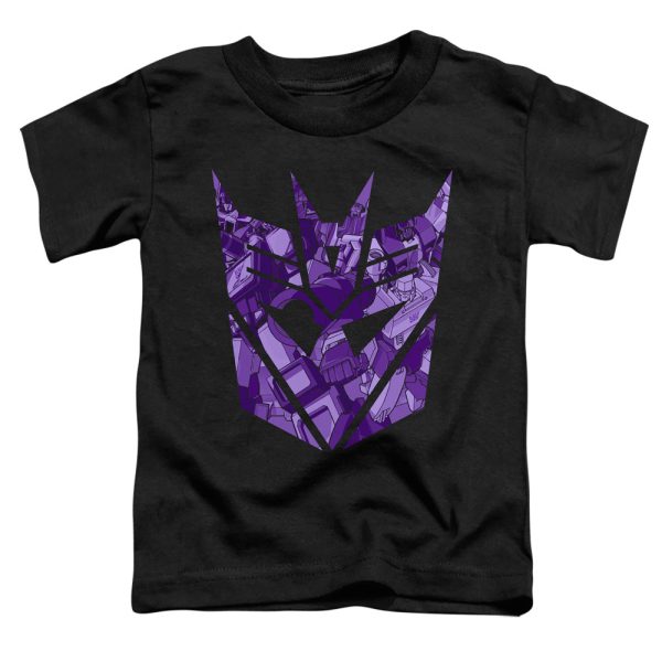 TRANSFORMERS : TONAL DECEPTICON S\S TODDLER TEE Black SM (2T) Discount