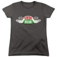 FRIENDS : CENTRAL PERK LOGO WOMENS SHORT SLEEVE CHARCOAL XL Online Sale