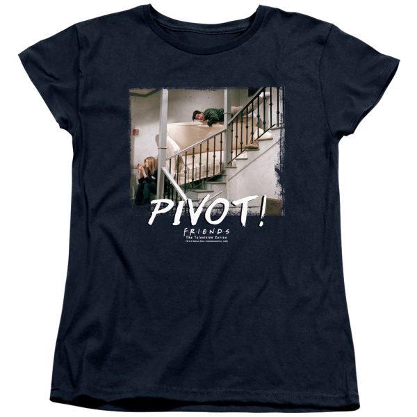 FRIENDS : PIVOT WOMENS SHORT SLEEVE Navy MD Sale