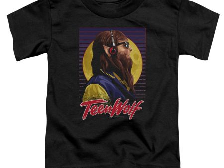 TEEN WOLF : HEADPHONE WOLF S\S TODDLER TEE Black LG (4T) Supply