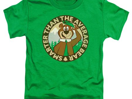 YOGI BEAR : SMARTER THAN AVERAGE S\S TODDLER TEE Kelly Green LG (4T) Fashion