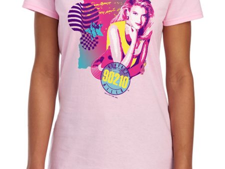 90210 : DONNA S\S WOMENS TEE Pink XL Cheap