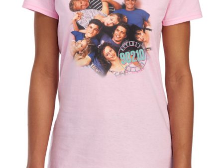 90210 : GAND AND LOGO S\S WOMENS TEE PINK XL Cheap