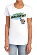 DEXTER S LABORATORY : LOGO WOMEN S SHORT SLEEVE CAROLINA BLUE LG Online Sale