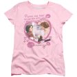 BREAKFAST CLUB : LIPSTICK S\S WOMENS TEE PINK LG Hot on Sale