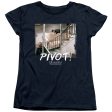 FRIENDS : PIVOT WOMENS SHORT SLEEVE Navy SM Fashion