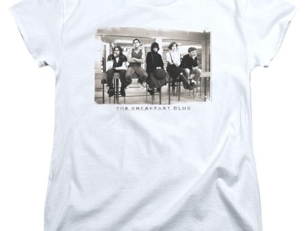 BREAKFAST CLUB : MUGS S\S WOMENS TEE WHITE 2X For Sale