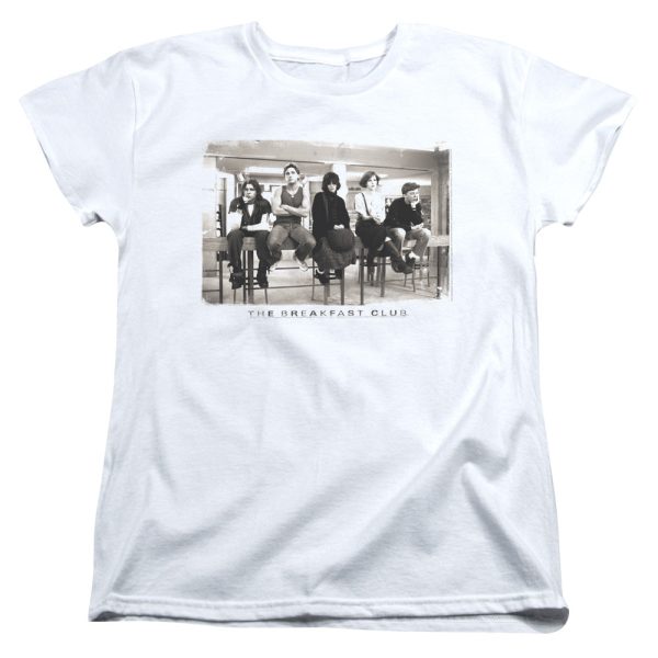 BREAKFAST CLUB : MUGS S\S WOMENS TEE WHITE 2X For Sale