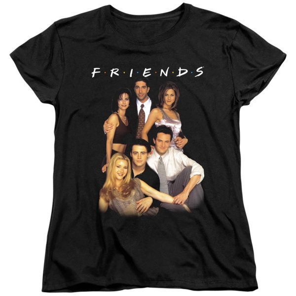 FRIENDS : STAND TOGETHER WOMENS SHORT SLEEVE Black LG on Sale