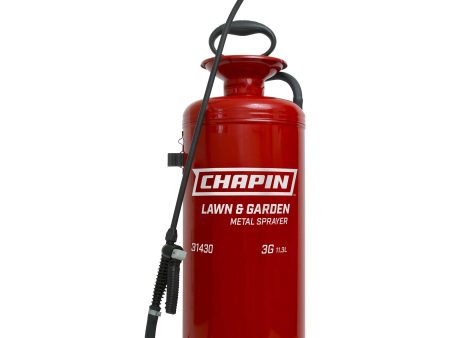 Chapin 3-Gallon Lawn & Garden Series Tri-Poxy Steel Sprayer 31430 For Sale