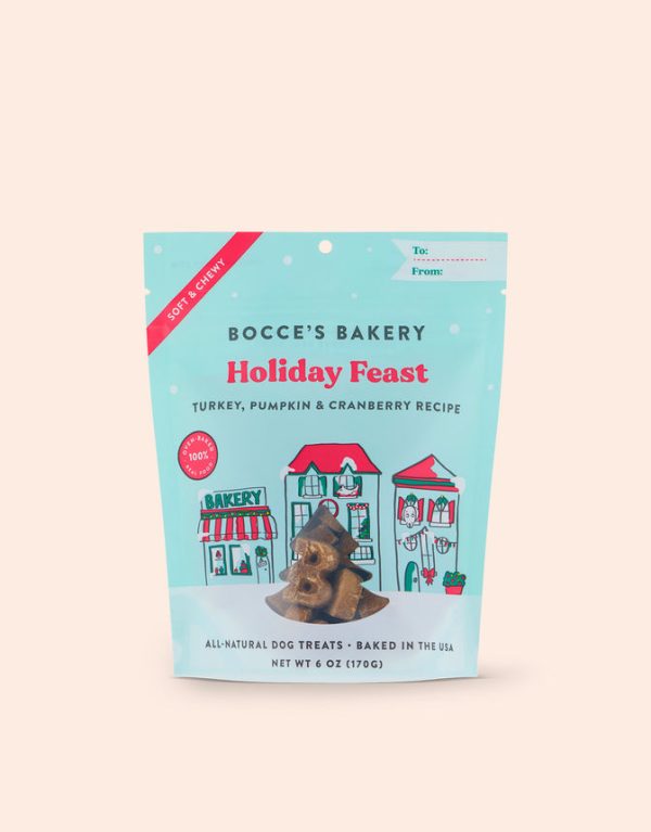 Bocce s Bakery Holiday Feast Soft & Chewy Treats Discount