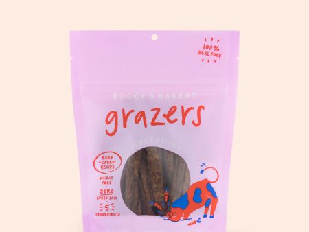 Bocce s Bakery Grazers Beef & Carrot Jerky Sticks Cheap