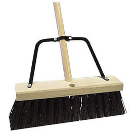 Job Site Pushbroom, 16-In. For Discount