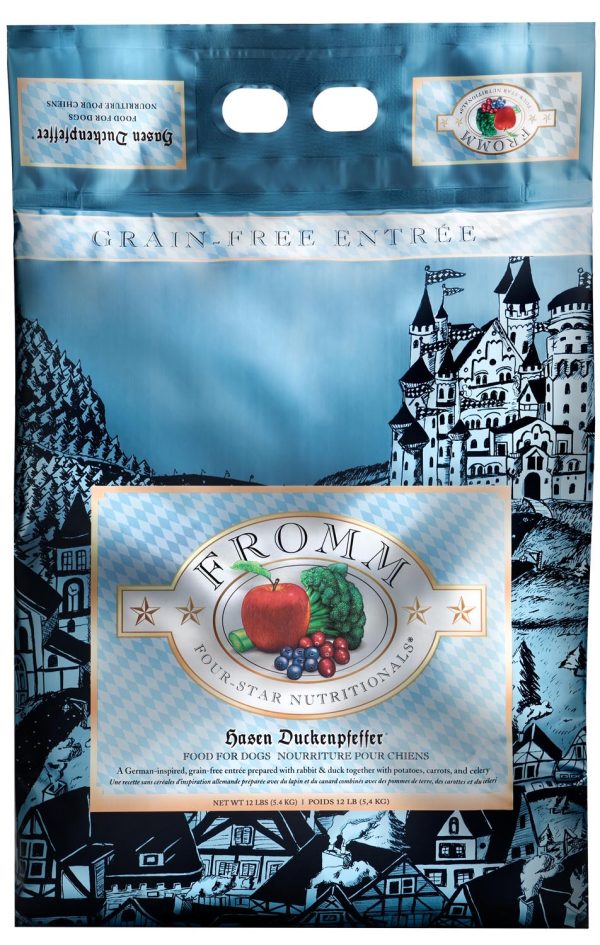 Fromm Four-Star Hasen Duckenpfeffer® Recipe Dog Food Online Hot Sale