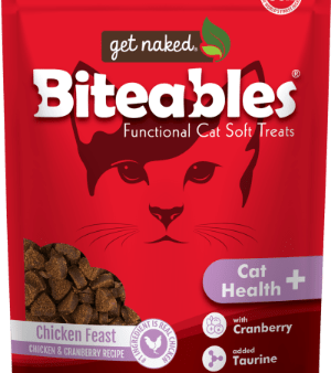 Get Naked® Biteables® Cat Health+ Functional Soft Treats Chicken Feast Online now