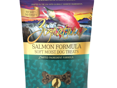 Zignature Soft Moist Dog Treats Salmon Formula Online now