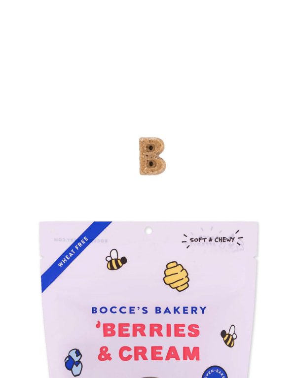 Bocce s Bakery Berries & Cream Soft & Chewy Treats Online Sale