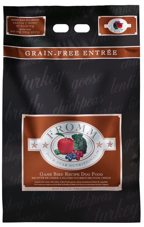 Fromm Four-Star Game Bird Recipe Dog Food Online Sale