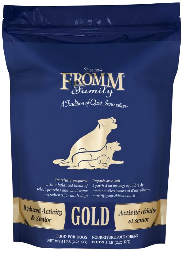 Fromm Reduced Activity & Senior Gold Dog Food Sale