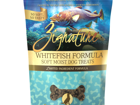 Zignature Soft Moist Dog Treats Whitefish Formula For Sale