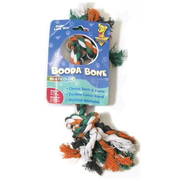 Booda Multi-Colored Rope Bone Dog Toy Sale