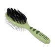 Coastal Pet Products Dog Safari Brush Safari Pin and Bristle Combo Online now