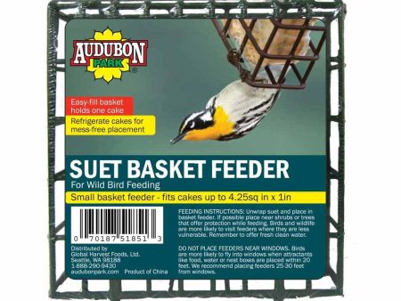 Audubon Park Suet Basket Feeder Fashion